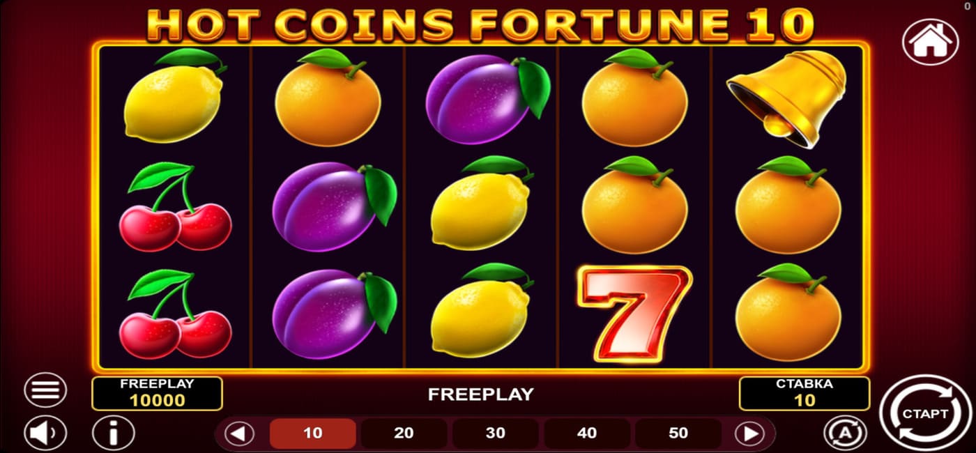 Hot Coins Fortune 10